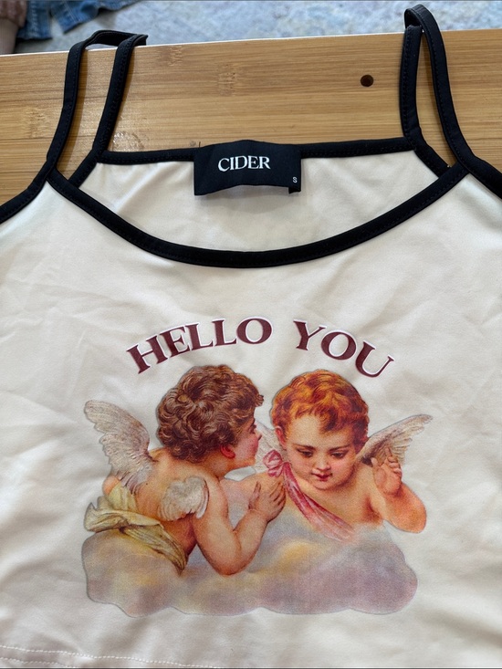 Cider Tops - Cider Cherub Tank Top suze small